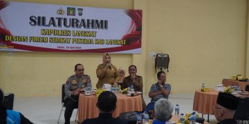 Jelang May Day 2025, Polres Langkat Jalin Silaturahmi Bersama Serikat Pekerja Kabupaten Langkat