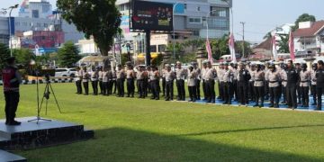 Polda Sumsel Gelar Apel Kesiapan Pengamanan May Day 2025