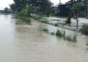 Hujan Deras Tadi Malam Akibatkan Banjir di Beberapa Desa di Kecamatan Kepohbaru Bojonegoro