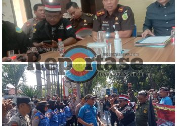AliansiAliansi LSM dan Wartawan Lamongan Bersatu Menuntut Bersihkan Mafia Kasus di Kejari Lamongan