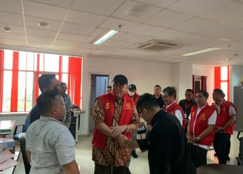Penyerahan Tersangka Dan Barang Bukti Tahap II Dari Penyidik Kejati Sumsel ke Jaksa Penuntut Umum Kejari Musi Rawas