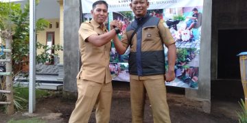 Tinjau Taman Tematik dan Kebersihan Lingkungan, Ini Pesan Camat Deus dan Lurah Jrebeng Kidul