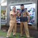 Tinjau Taman Tematik dan Kebersihan Lingkungan, Ini Pesan Camat Deus dan Lurah Jrebeng Kidul