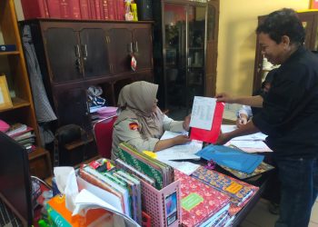 Kinprojamin Lembaga Antikorupsi,, Resmi Melaporkan Kepala Desa Manera kecamatan salomeko Di Polres Bone.