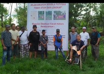 Diduga Konspirasi Jahat Mafia Tanah dan Mafia Peradilan, Warga Molas Menolak Putusan Eksekusi Lahan Cacat Hukum
