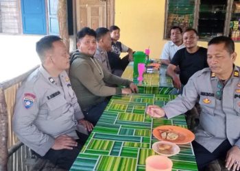 Sosialisasi Humanis, Sat Binmas Polres Langkat Imbau Warga Hindari Perjudian dan Miras