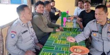 Sosialisasi Humanis, Sat Binmas Polres Langkat Imbau Warga Hindari Perjudian dan Miras