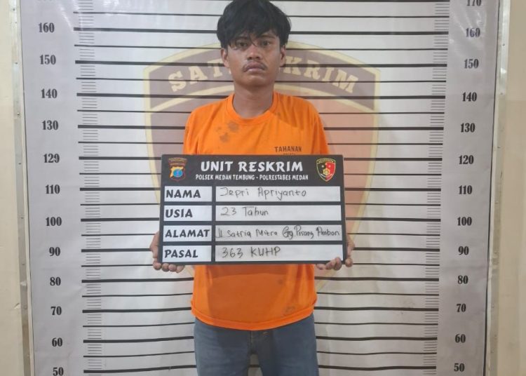 Polsek Medan Tembung Ringkus Pelaku Curanmor