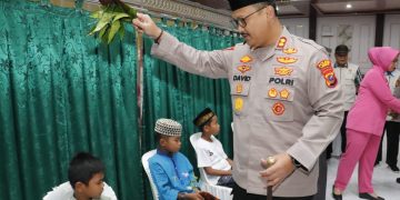 Khitanan Massal Polres Langkat Wujud Kepedulian Nyata Di Hari Bhayangkara ke-79