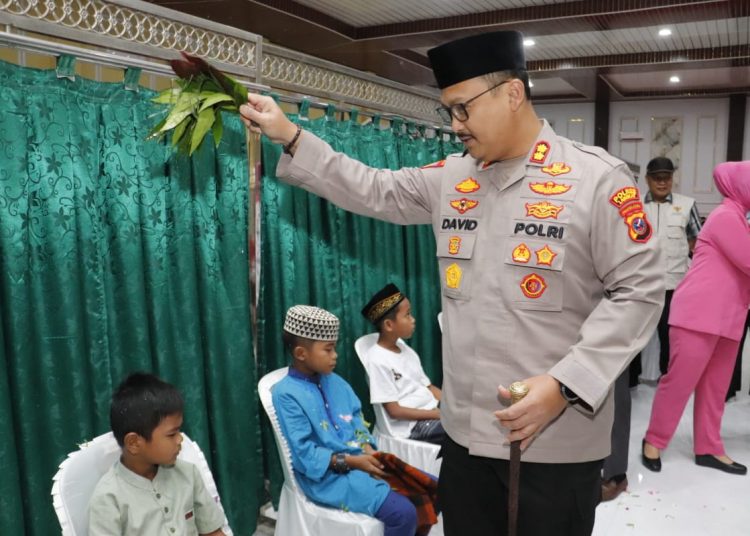 Khitanan Massal Polres Langkat Wujud Kepedulian Nyata Di Hari Bhayangkara ke-79
