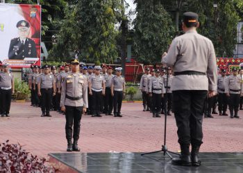 69 Personel Polres Langkat Naik Pangkat, Kapolres: Jadikan Motivasi untuk Terus Mengabdi