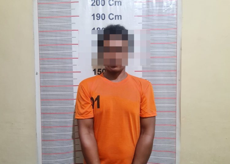 Gerak Cepat Polsek Kuala Tangkap Pelaku Curas yang Tikam Korban di Desa Namo Mbelin.