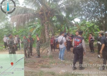 Tim Gabungan Polres Muara Enim Bongkar Gudang Penampungan BBM Ilegal di Gelumbang Dan Talang taling