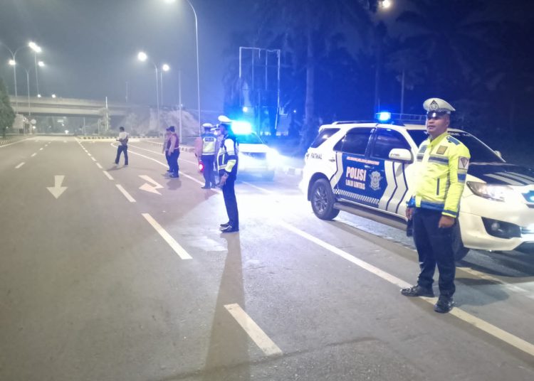 Polres Langkat Kerahkan Personel Lakukan Patroli Malam Hari Antisipasi 3C dan Premanisme