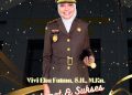 Kajati Sumsel Melantik Ibu Vivi Eka Fatma, S.H., M. Kn. Sebagai Kepala Kejaksa