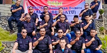 LSM Aliansi Alam Bersatu Menggelar Diklat Pemantapan Wawasan Kebangsaan di Pacet Mojokerto