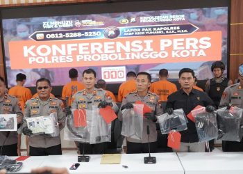 Pelaku Perampokan di Kedopok Berhasil Diamankan Oleh Jajaran Polres Probolinggo Kota