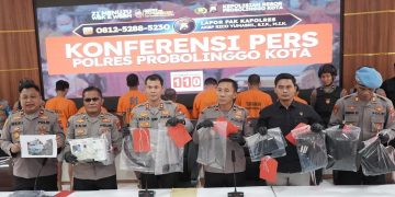 Pelaku Perampokan di Kedopok Berhasil Diamankan Oleh Jajaran Polres Probolinggo Kota