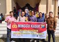 Polsek Bahorok Pengamanan Kegiatan Minggu kasih di Gereja GBKP Runggun Bahorok Klasis Kuala Langkat