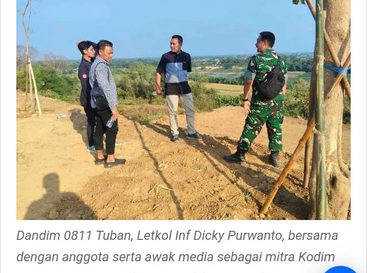 Kodim 0811Tuban Siapkan Kampung Terpadu Untuk Lomba Pembinaan Teretorial Tingkat Nasional