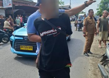 Hitungan Menit, Polsek Salapian Berhasil Tangkap Pelaku Pembacokan