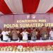 Polda Sumut, Polres Langkat dan Polres Binjai Gelar Konferensi Pers Ungkap 429 Kasus, Sita 206 Kg Sabu dan Puluhan Ribu Ekstasi