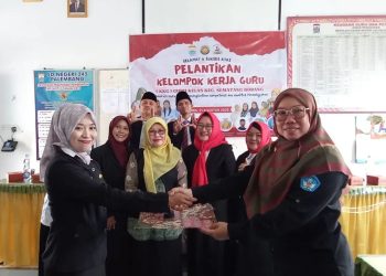 Pelantikan KKG Guru Kelas Kecamatan Sematang Borong Sukses di Gelar