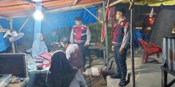 Cegah Gangguan Kamtibmas Dan Kejahatan Sat Samapta Polres Langkat Laksanakan Patroli Malam