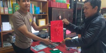 Lembaga Antikorupsi ,” Kinprojamin Resmi’ Melaporkan Kepala Desa Sumaling Kecamatan Mare Di Polres Bone