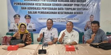 Kepala Dinas PPPA Musi Rawas M.Rozak Menghadiri Diseminasi Penyusunan RAD Kesetaraan Gender di Palembang