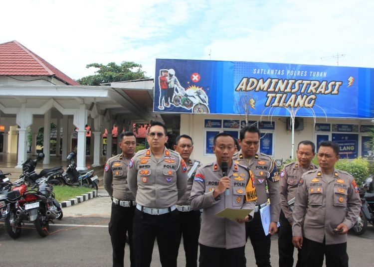 SATLANTAS Tindak Tegas Pelanggaran Lalu Lintas di Wilayah Hukum Polres Tuban