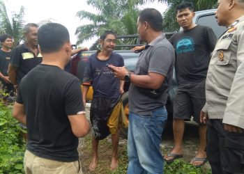 Polisi Gerak Cepat, Selamatkan Warga yang Hanyut di Sungai Pelawi