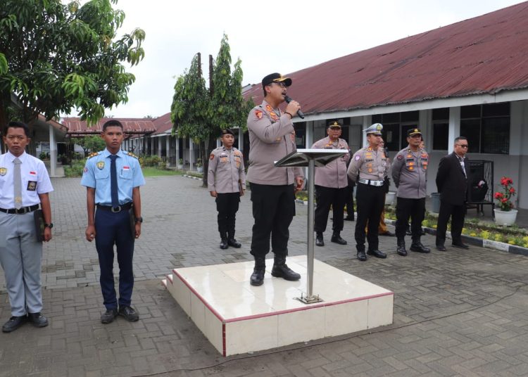 Cegah Kenakalan Remaja,Bulling serta Manfaat Tertib Berlalu Lintas Kapolres Langkat Beri Pesan Penting ke Pelajar Putra Jaya Jabal Rahmah