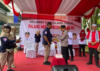Wakapolres Langkat Hadiri Peringatan Hari Jadi PMI Ke-80