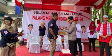 Wakapolres Langkat Hadiri Peringatan Hari Jadi PMI Ke-80