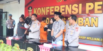 Satreskrim Polres Tuban Kembali Berhasil Ungkap Tindak Pidana Curat Yang Resahkan Masyarakat