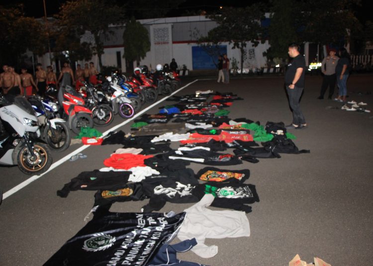 Polres Tuban Amankan Puluhan Remaja yang Lakukan Konvoi Ganggu Ketertiban Jalan