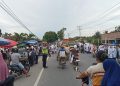 Polres Langkat Hadir di Setiap Pagi: Sat Lantas Kawal Kelancaran Aktivitas Masyarakat dan Pelajar