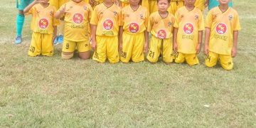 Lamongan Gelar Liga Anak Megilan : Tempat Tanding Lapangan Sawonggaling Dikapling-kapling Para Penjual Keliling