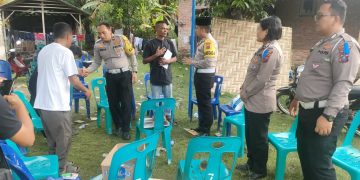 Polres Langkat Lakukan Sambang Duka kepada Keluarga Korban Laka Lantas, Wujud Kepedulian Polri Hadir di Tengah Masyarakat