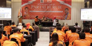 Konsolidasi Partai Buruh Jatim, Tekankan Fokus Perjuangan Kesejahteraan Rakyat Kecil 