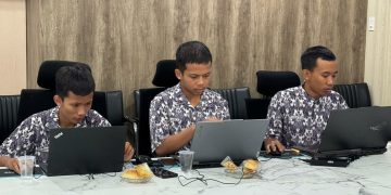 Enam Tim Adu Kecepatan Pecahkan Soal di Junior HACKER SOBATCOM