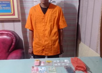 Polsek Secanggang Ringkus Pengedar Sabu, 11,46 Gram Barang Bukti Diamankan
