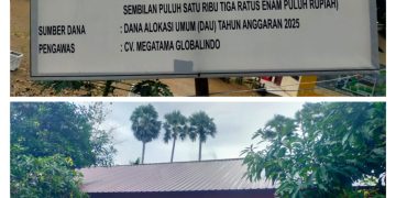 Wartawan Dan LSM Jadi ,”Tumbal,” CV Mario Diduga Mark-up Proyek 2025 Rehab SDN 259 Soppeng 