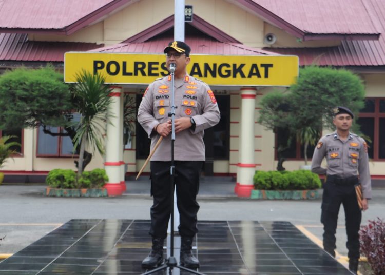 Kapolres Langkat Tekankan Pendekatan Humanis dan Pemulihan Pasca Bencana Banjir