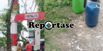 Praktik Curang Di SPBU Pekuwon, Rengel, Tuban, Pengawasan BPH Migas Patut Di Pertanyakan.
