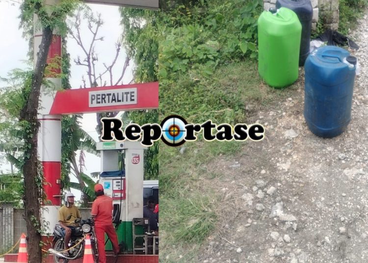 Praktik Curang Di SPBU Pekuwon, Rengel, Tuban, Pengawasan BPH Migas Patut Di Pertanyakan.