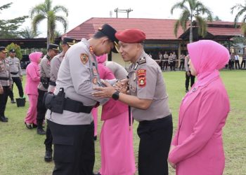 Polres Musi Rawas Mengucapkan Selamat Kenaikan Pangkat Kepada Kanit Pidsusnya 