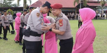 Polres Musi Rawas Mengucapkan Selamat Kenaikan Pangkat Kepada Kanit Pidsusnya 