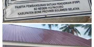 Lembaga Anti Korupsi Kinprojamin,” Akan Melaporkan SDN 112 Pacciro Di Tipikor Polres Bone, Dugaan Mark-up Proyek